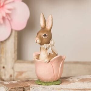 Bethany Lowe Tulip Bunny Spring Easter New Retired